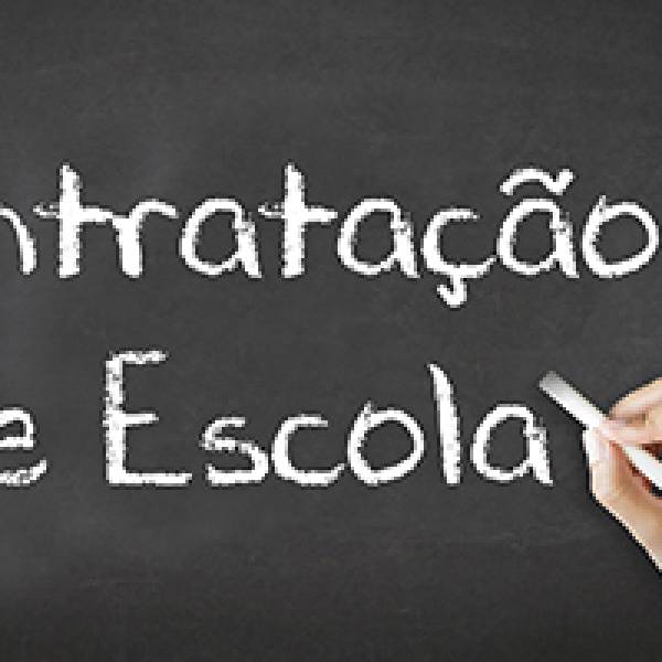 AVISO DE ABERTURA DE CONCURSO DE CONTRATAÇÃO DE ESCOLA
